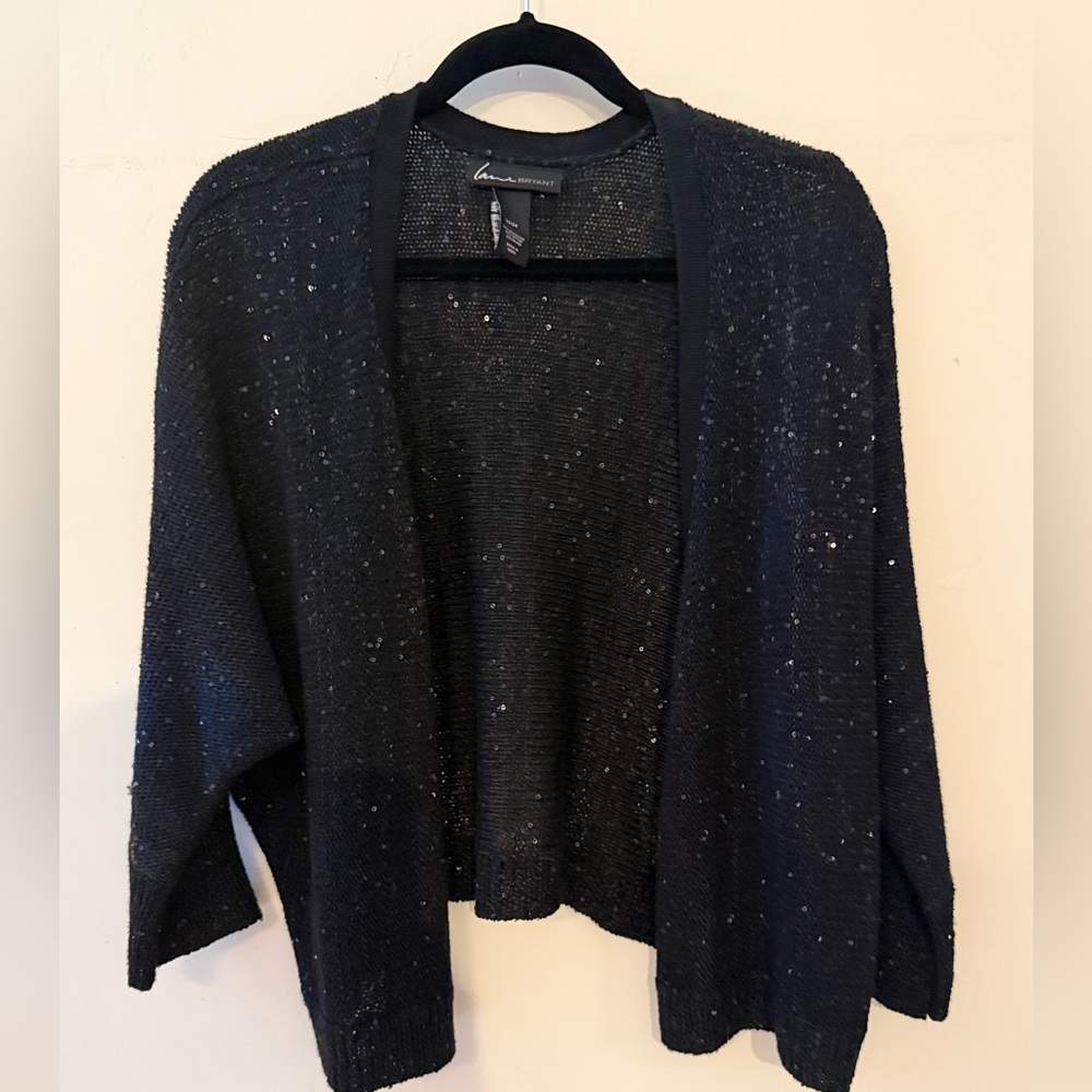 Lane Bryant Charcoal Knit Top